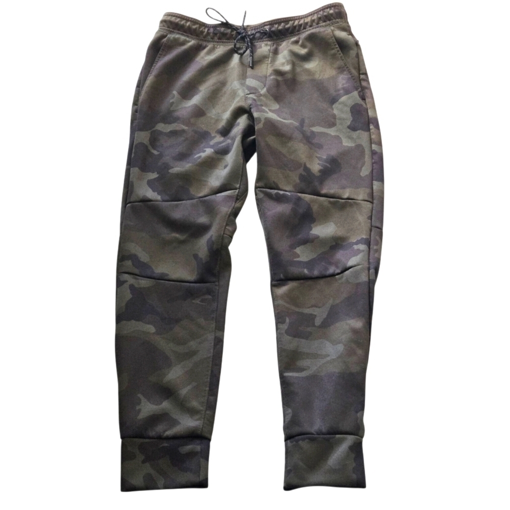 American Eagle Outfitters Women's Small Green Camouflage Joggers Double Knee
